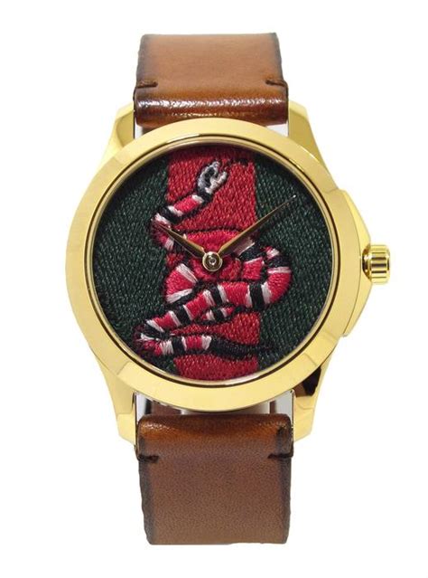 reloj gucci serpiente|Gucci G.